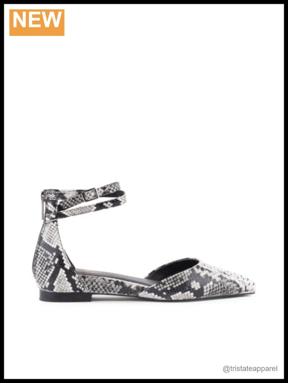 Seychelles What a Girl Wants Exotic d'Orsay Flats Ankle Strap Pointed Toe